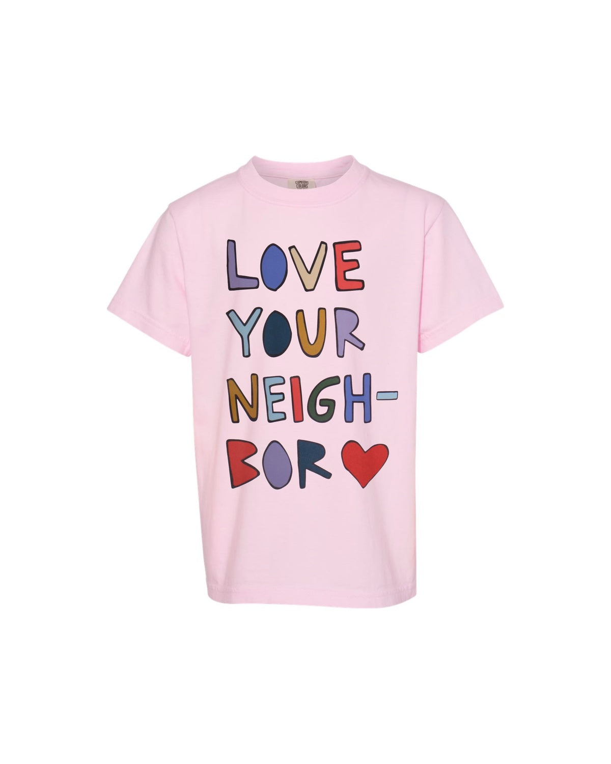 LOVE YOUR NEIGHBOR Kids Cotton Tee