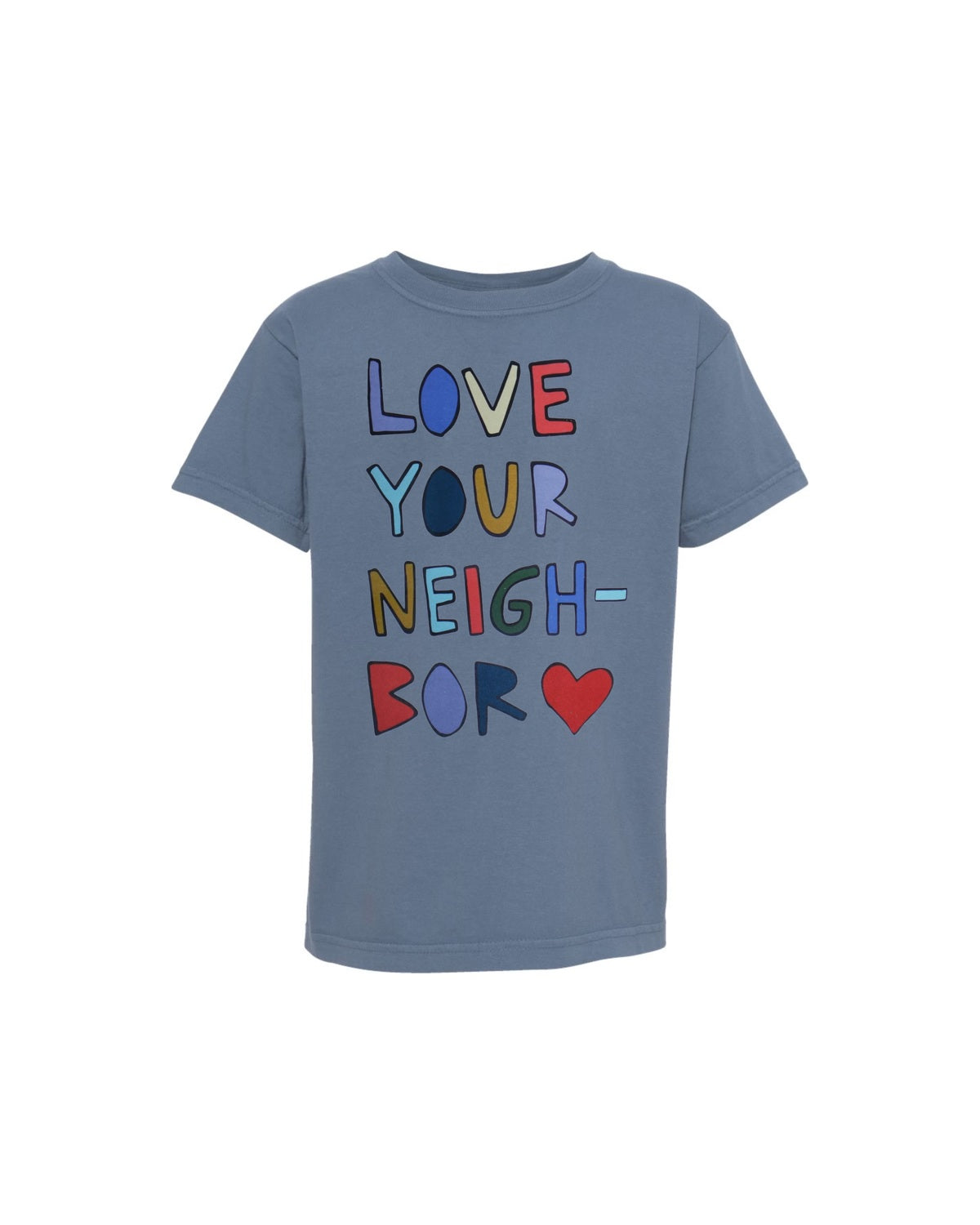 LOVE YOUR NEIGHBOR Kids Cotton Tee